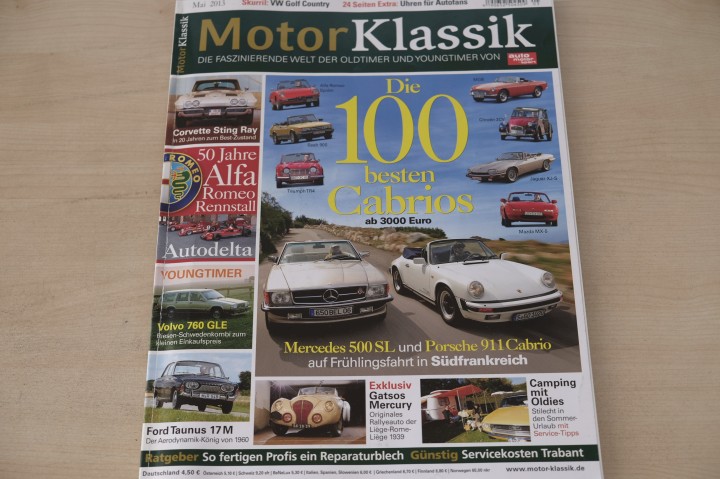 Deckblatt Motor Klassik (05/2013)